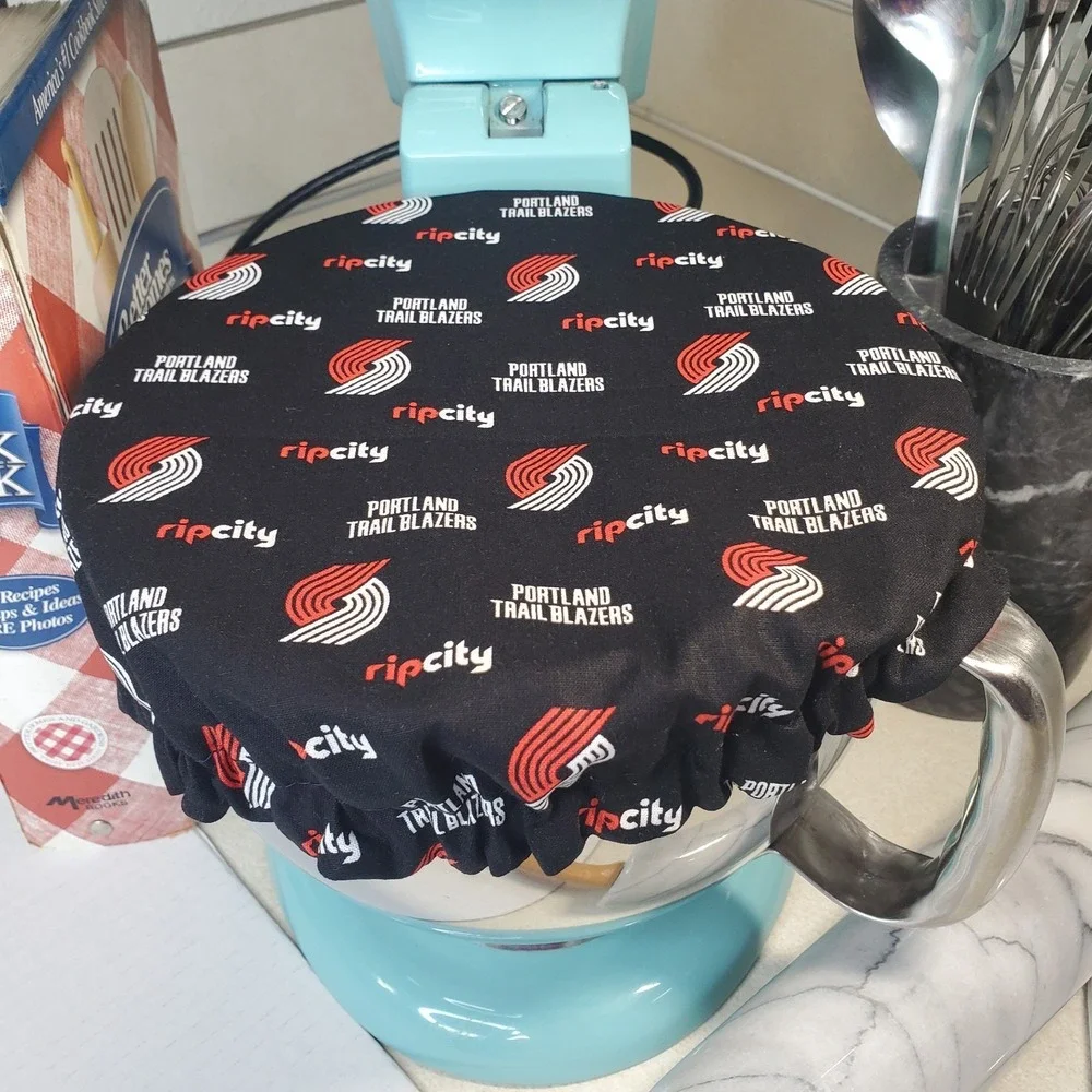 Oregon‎ Trailblazers Blazers Reversible KitchenAid Mixer Mixing Bowl Cover